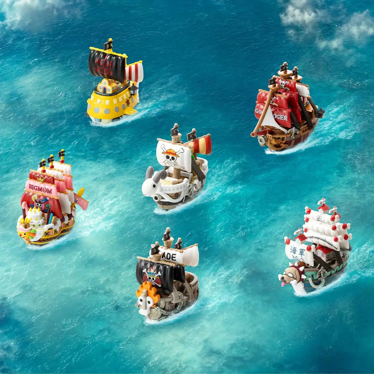 Blind Box POP MART – Série One Piece The Grand Line Series Vehicles