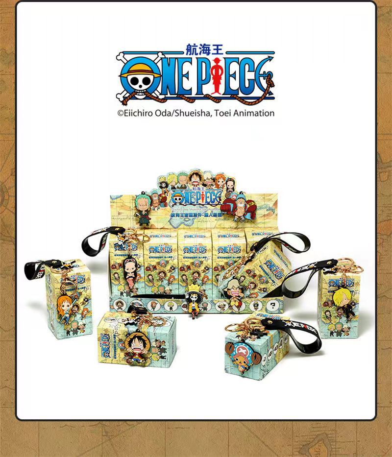 Blind box porte-clés One Piece – packaging