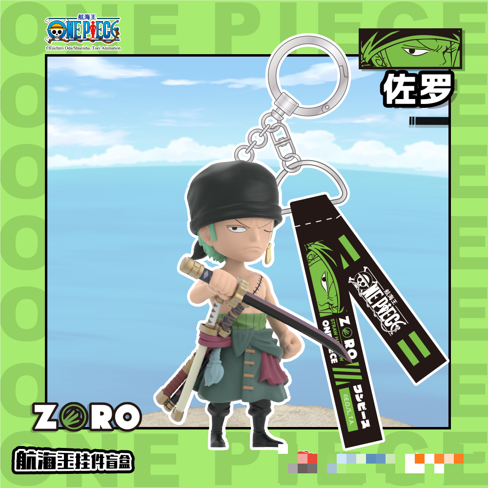 One Piece – porte-clés blind box mugiwara