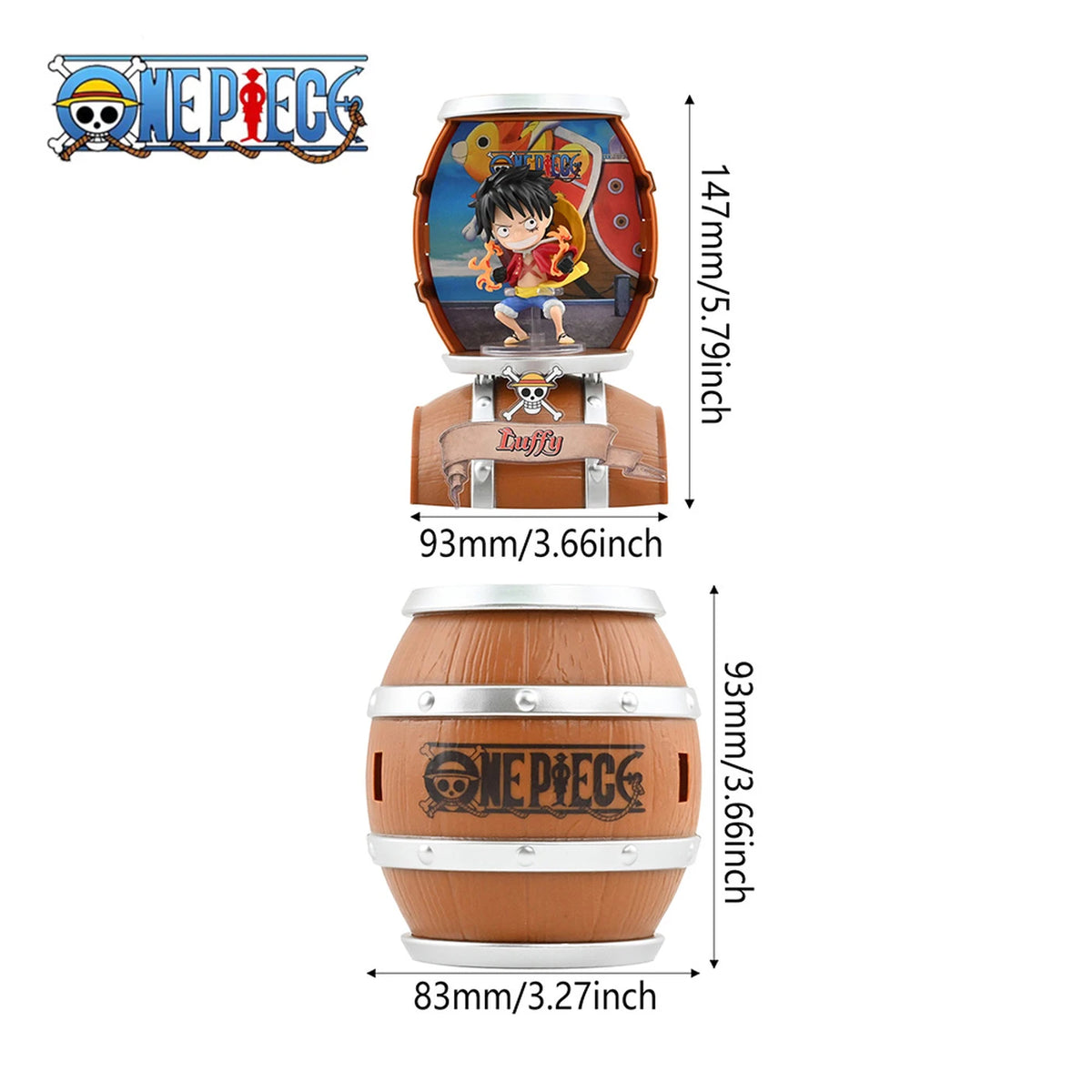 One Piece blind box capsule baril - photo 3