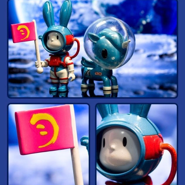 Tokidoki China exclusive space unicorno gashapon astronaut