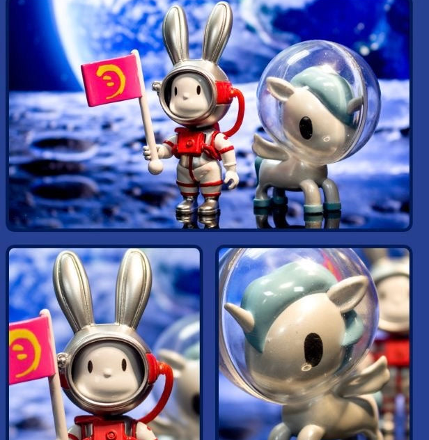 Tokidoki China exclusive space unicorno gashapon astronaut