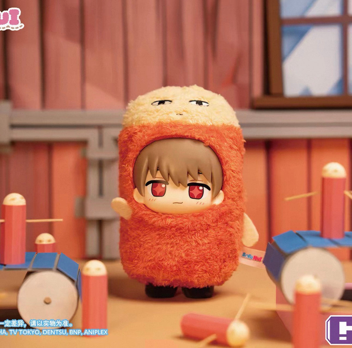 TOP TOY Sofunui Gintama blind box peluche keychain