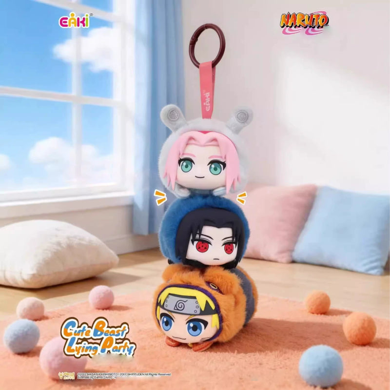 EAKI – Naruto Shippuden « Cute Beast lying Party » blind box peluche