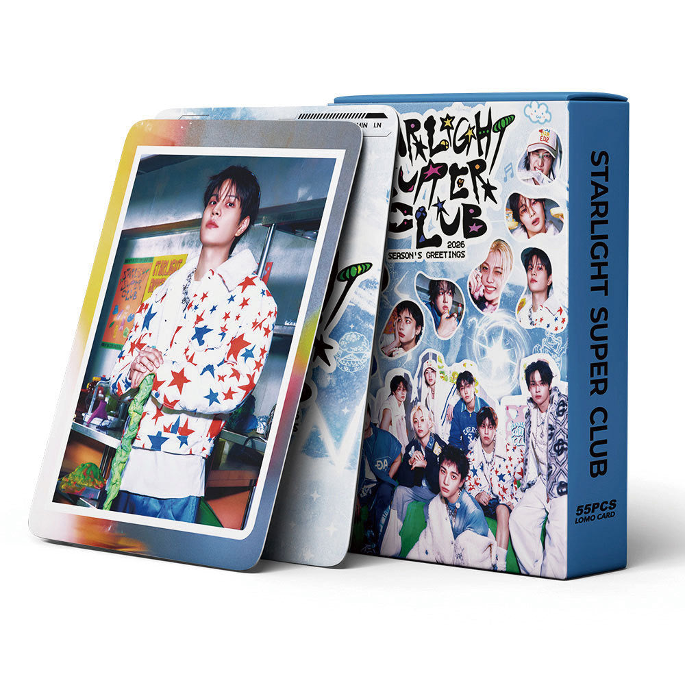 Stray Kids – lot 55 photocards « Starlight Super Club » 2026