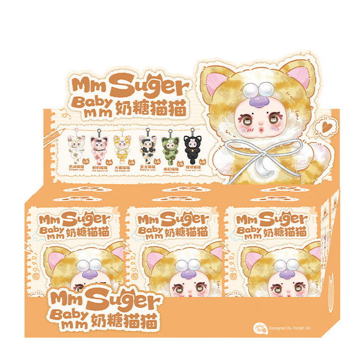 MM Sugar baby cat– blind box strap peluche