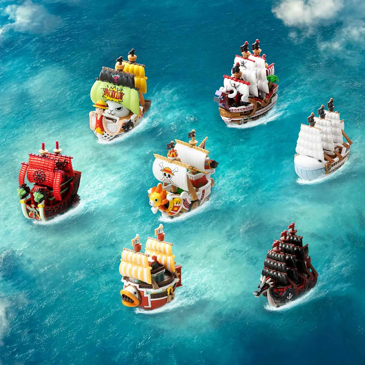 Blind Box POP MART – Série One Piece The Grand Line Series Vehicles