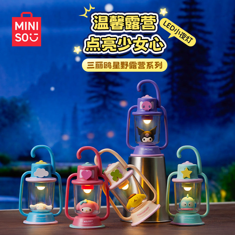 MINISO – Sanrio veilleuse LED Kuromi « Starry Camping »