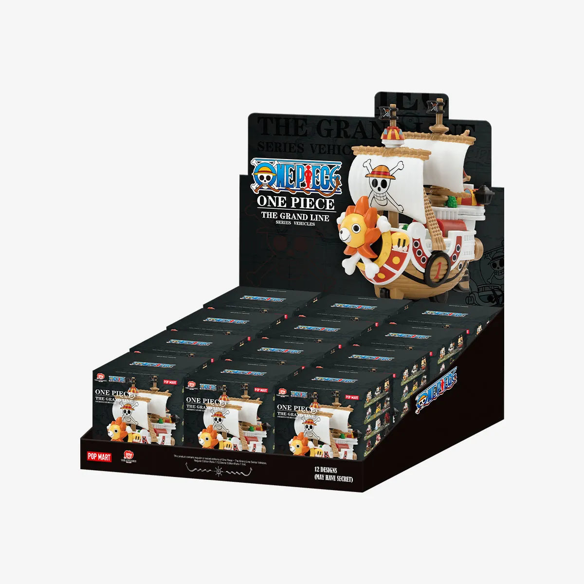 Blind Box POP MART – Série One Piece The Grand Line Series Vehicles