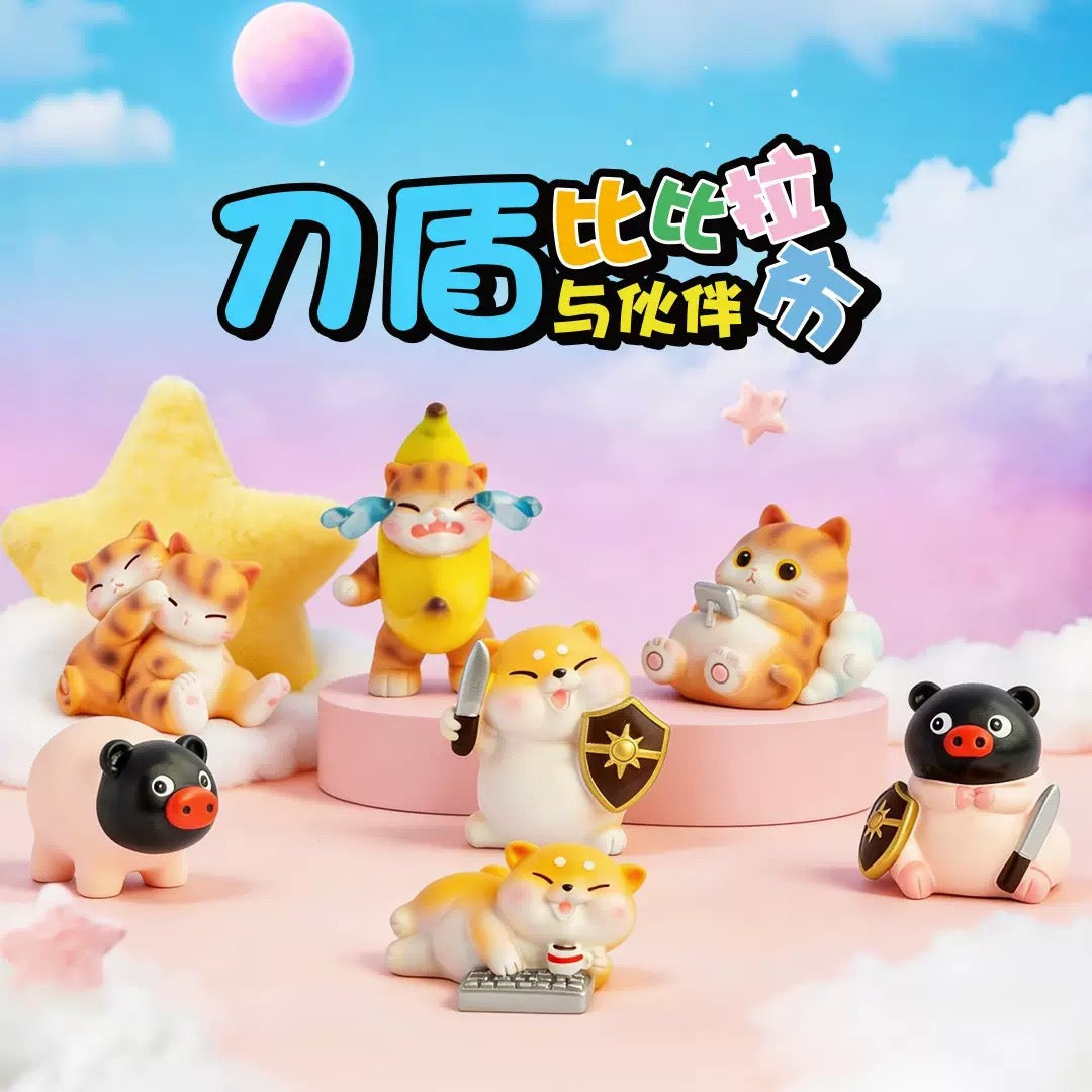 Figurine Bibilabu Daodun & Friend – Série Boîte Surprise (Blind Box)