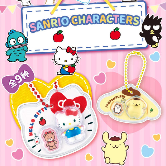 Bandai X Sanrio characters minidoll blind box charm series