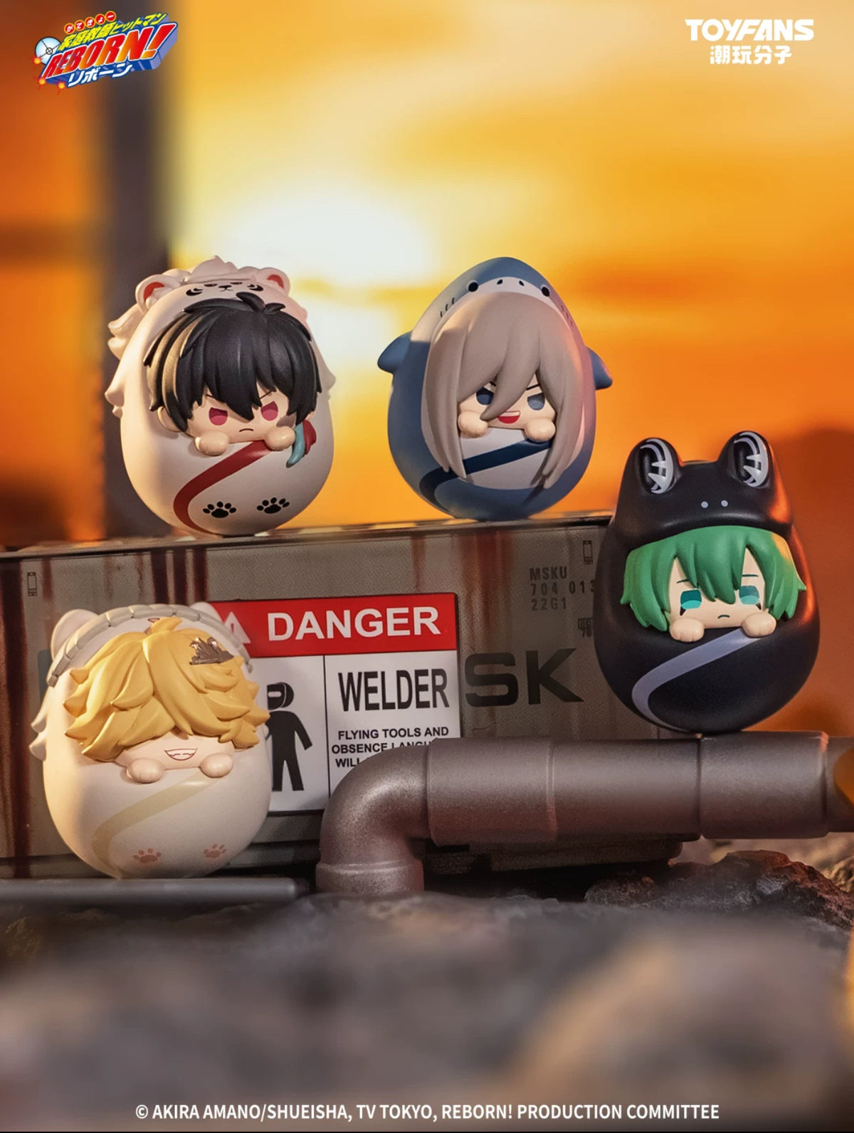 Figurine Roly-Poly Hitman Reborn! x Toyfans – Série Moe Pet