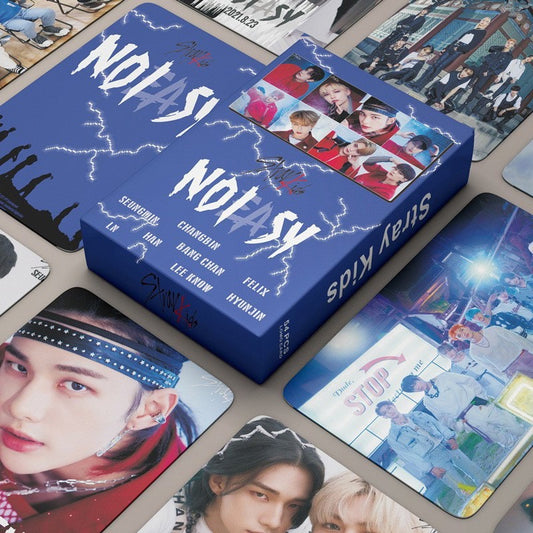 Pack de 54 Lomo Cards Stray Kids – "NOEASY" (Album Événement)