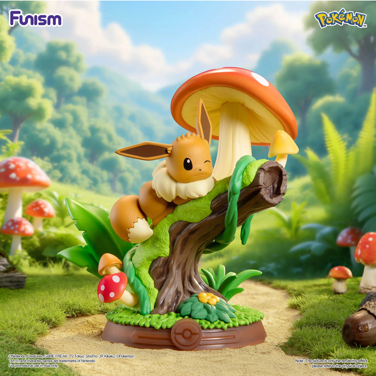 Funism Pokémon « Enjoy! Évoli » blind box - Junkopop - photo 2