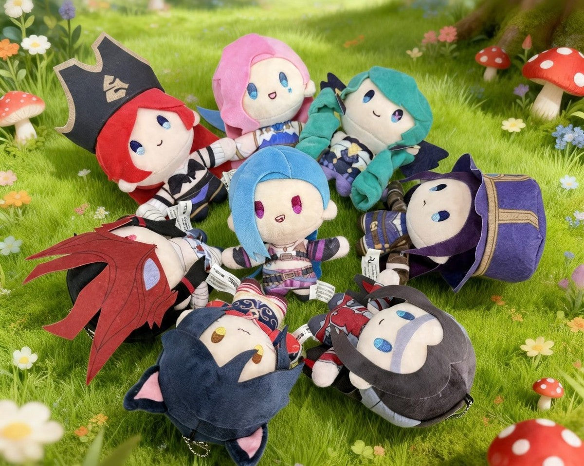 League of Legends – blind box strap peluche magnétique hands in hands