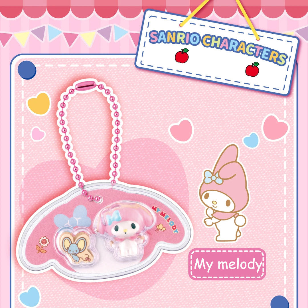 Bandai X Sanrio characters minidoll blind box charm series