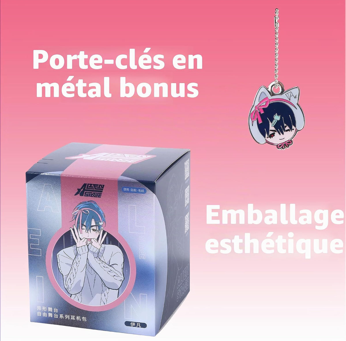 Alienstage – pochette écouteurs / strap – IVAN