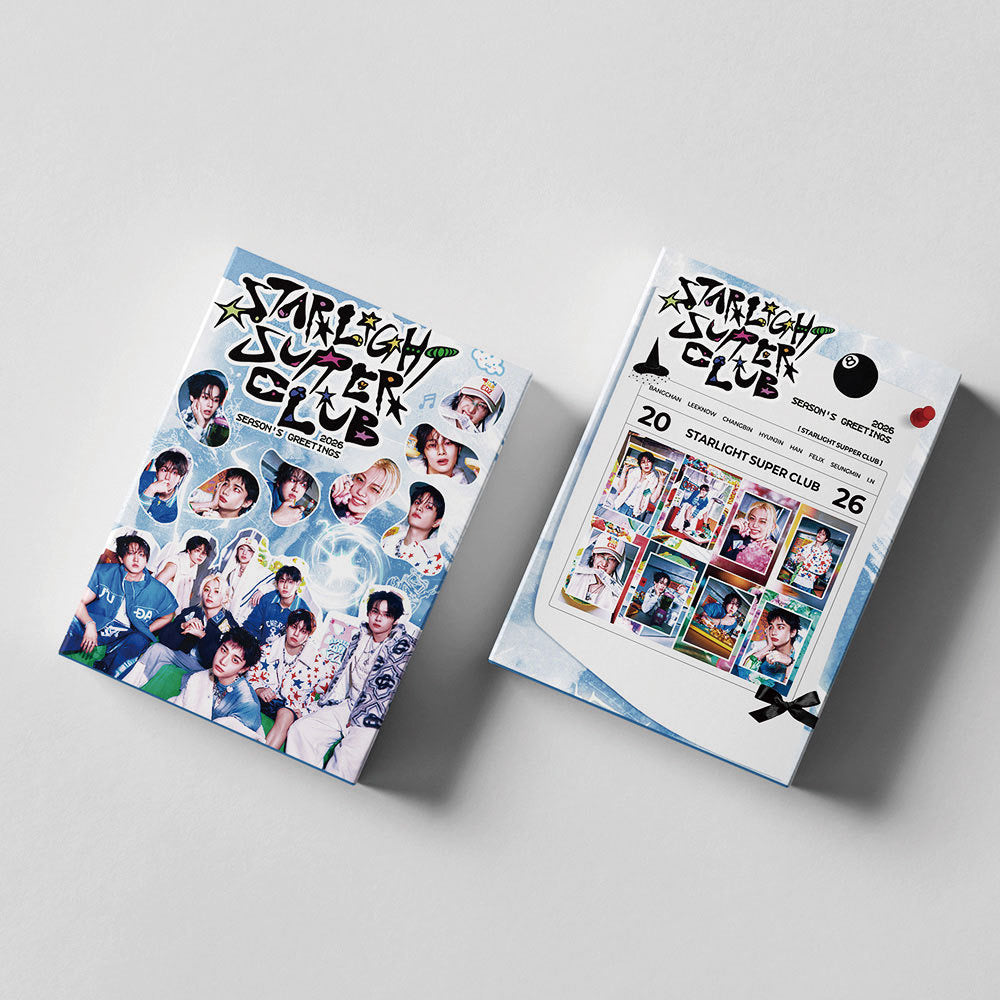 Stray Kids – lot 55 photocards « Starlight Super Club » 2026