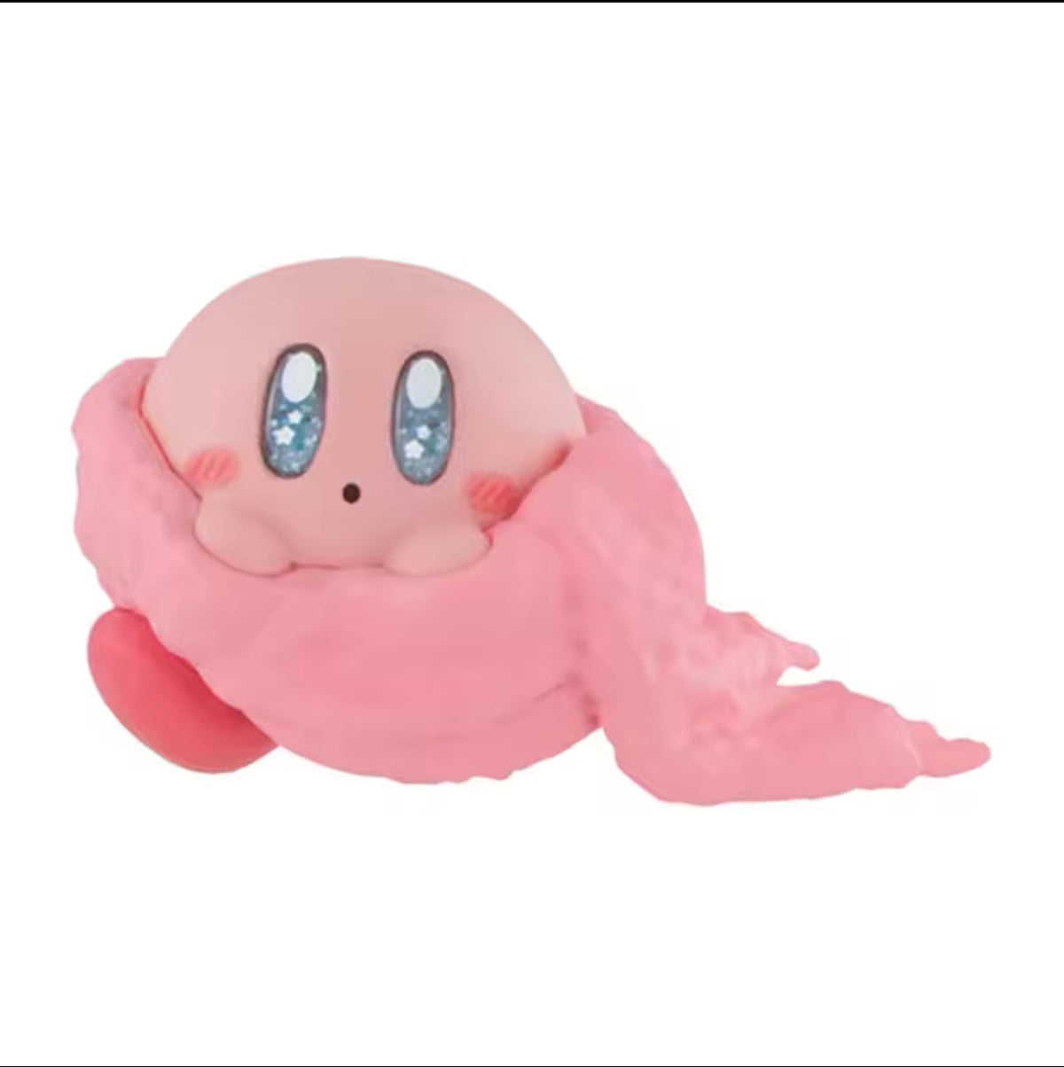 Figurine miniature Bandai gashapon capsule – Kirby assis douillet