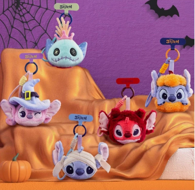 52TOYS – Stitch halloween trick or treats blind box strap peluche