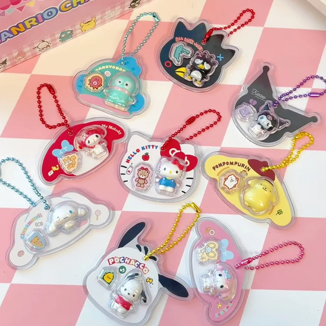 Bandai X Sanrio characters minidoll blind box charm series