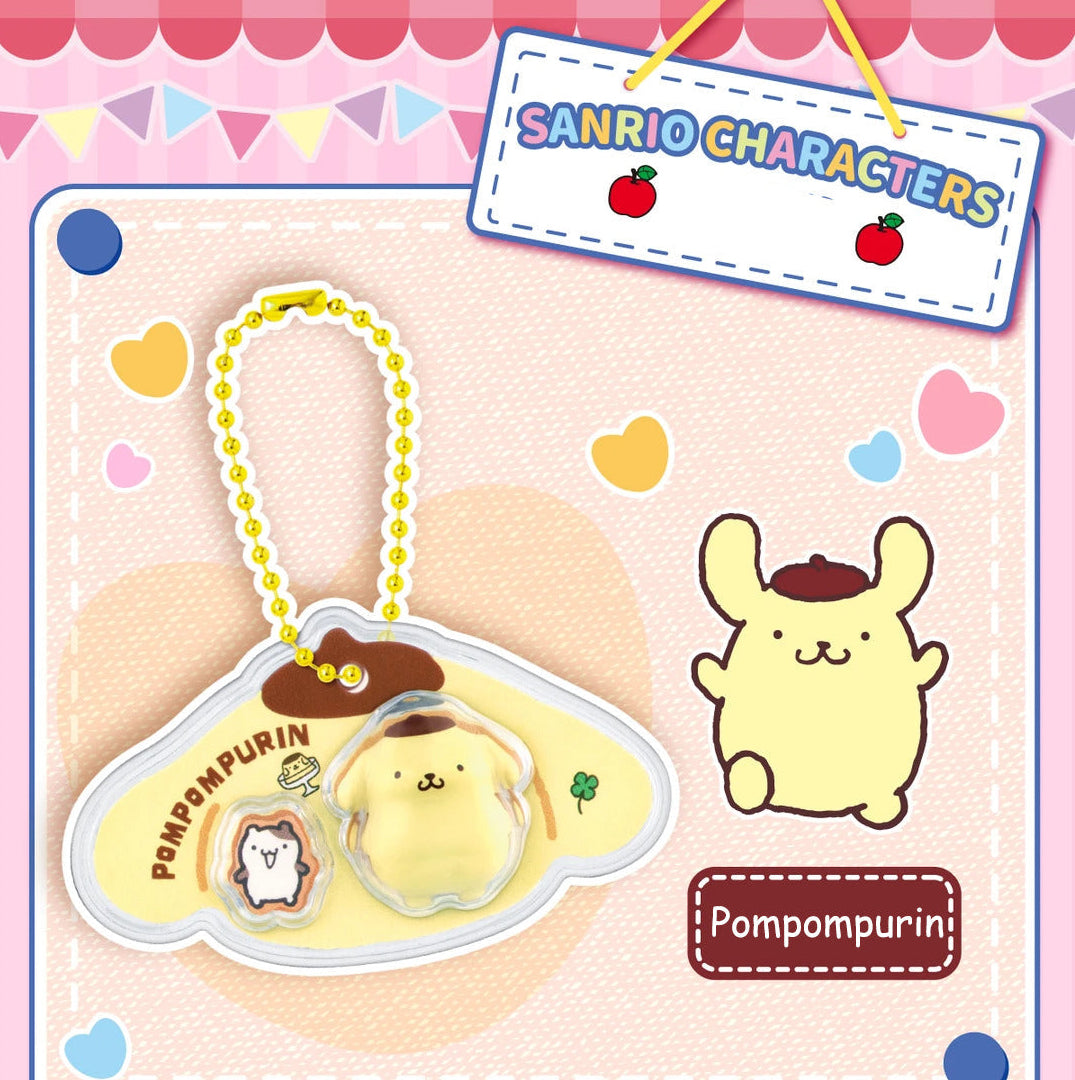 Bandai X Sanrio characters minidoll blind box charm series