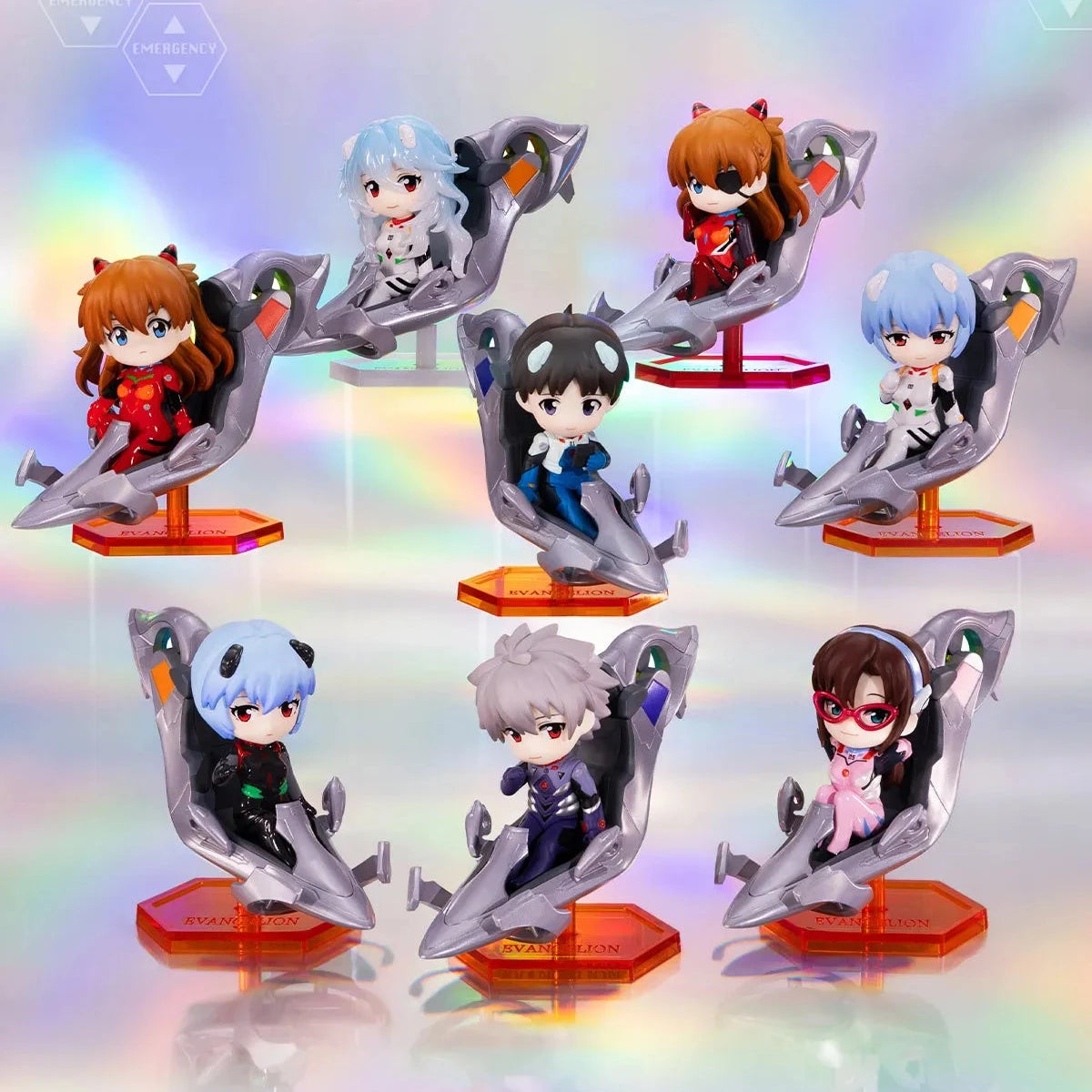 Blind box figurine Evangelion – série pilotes