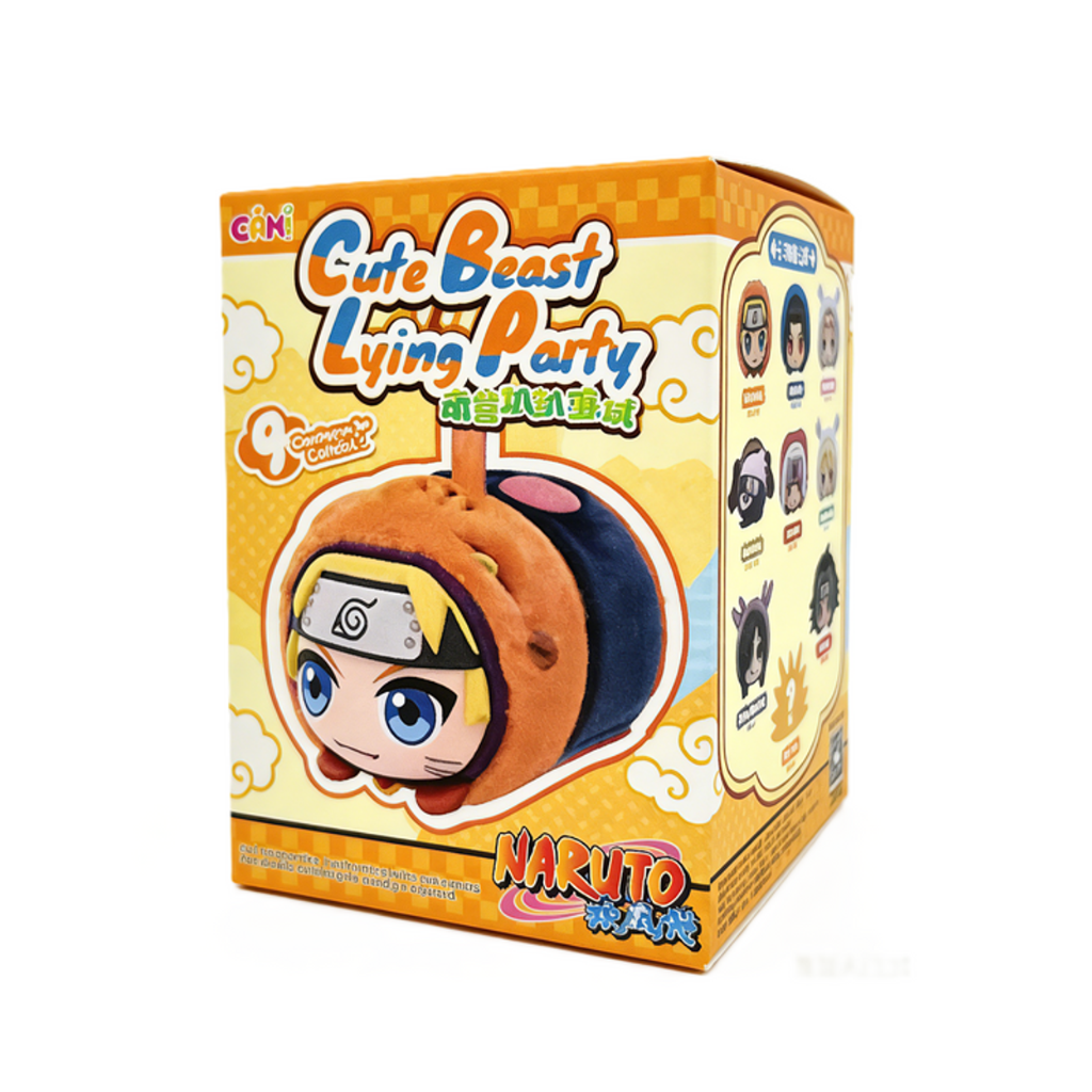 EAKI – Naruto Shippuden « Cute Beast lying Party » blind box peluche