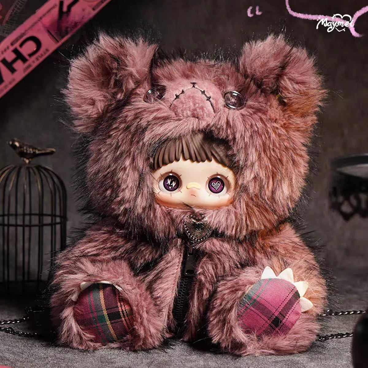 MayMei – « Rebel Doll Backpack » blind box peluche