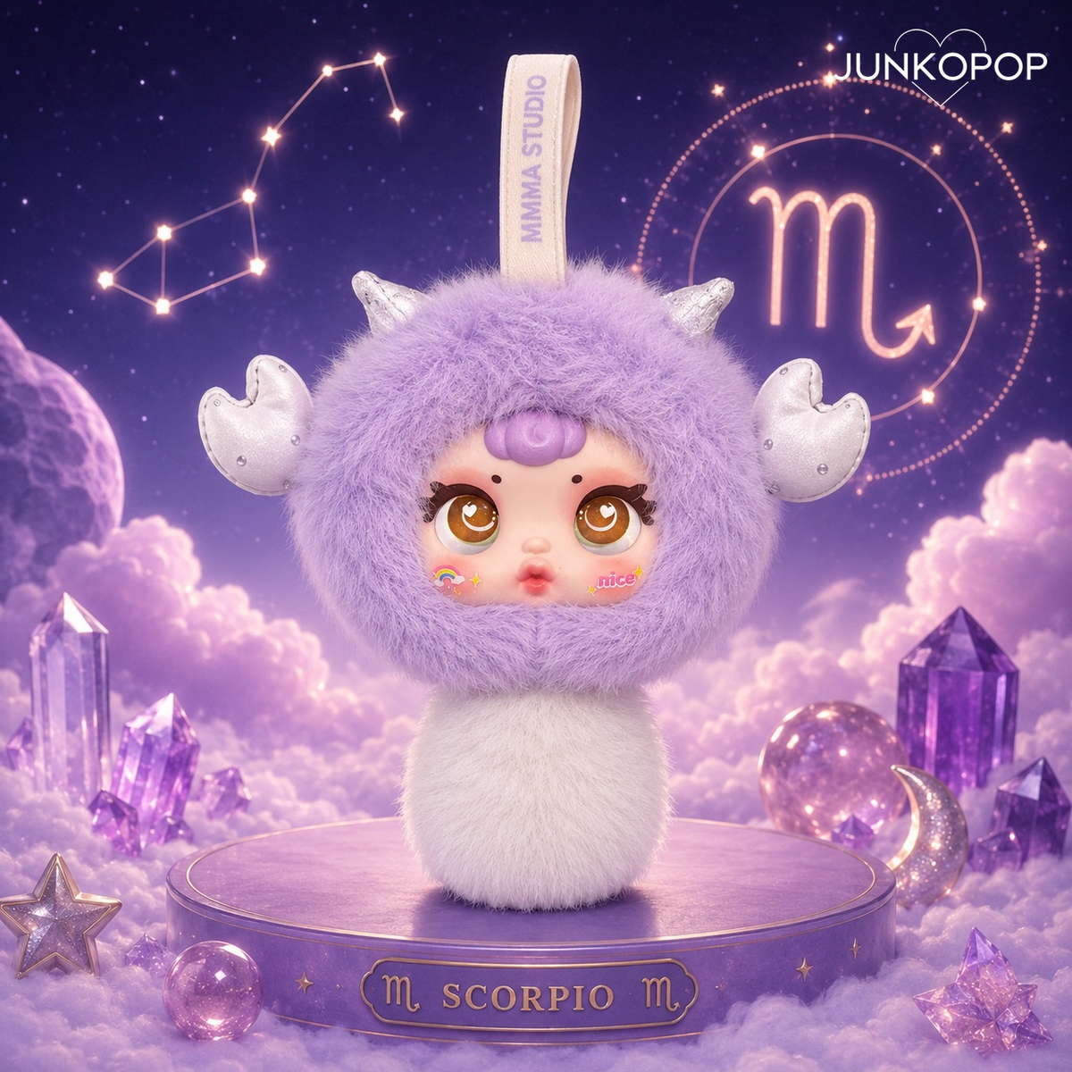 MM Milk Candy – blind box peluche 12 signes du zodiaque
