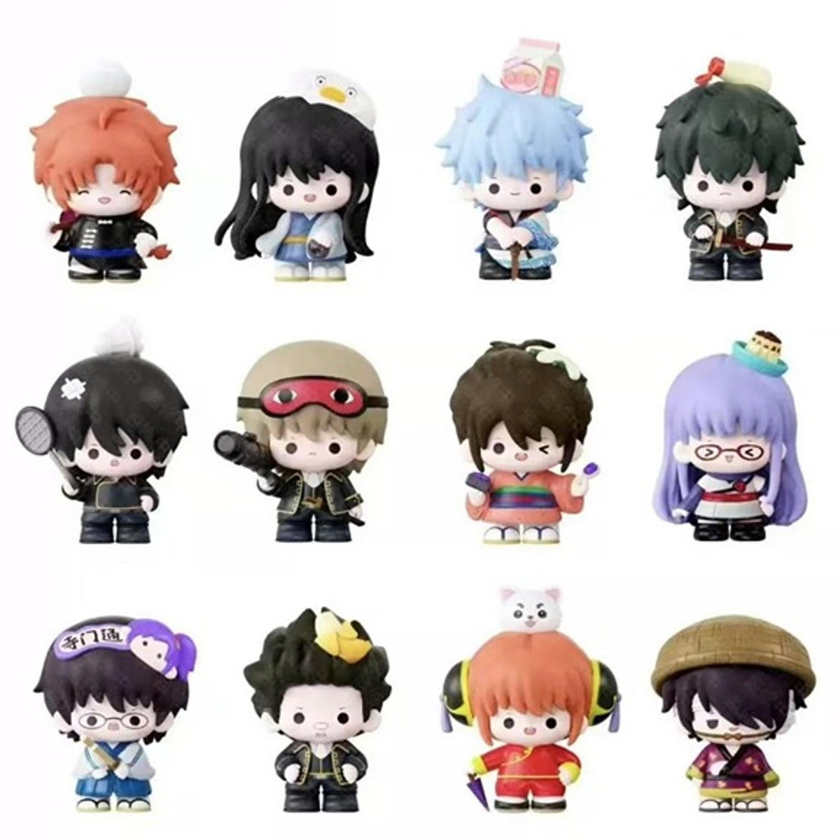 Boîte Mystère Gintama – Collection Figurines Chibi "Mini Model Series"