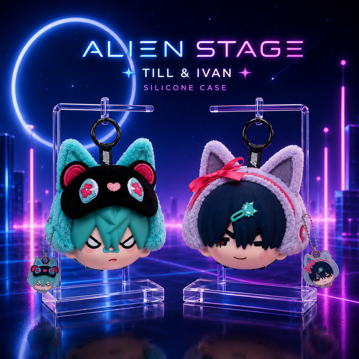 Alienstage – pochette écouteurs / strap – IVAN