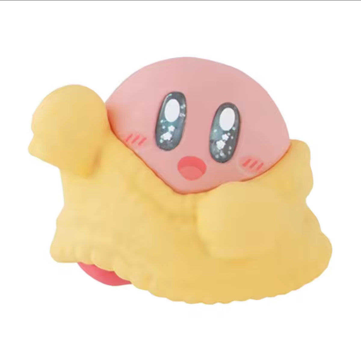 Figurine miniature Bandai gashapon capsule – Kirby assis douillet