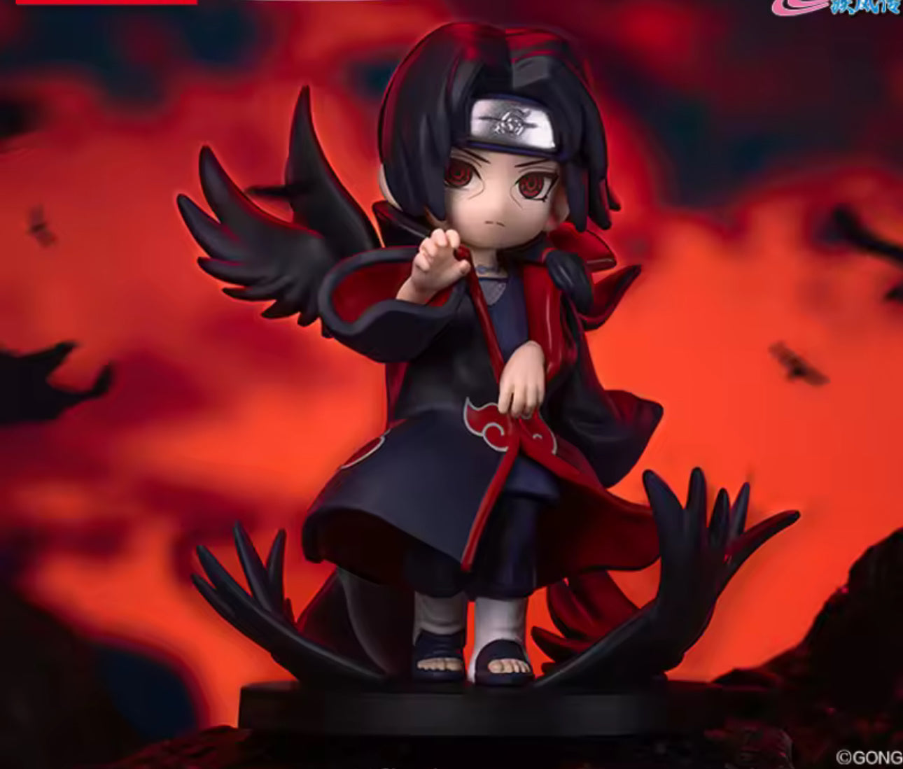 GONG – Naruto Shippuden vs Akatsuki blind box series (figurine chibi)