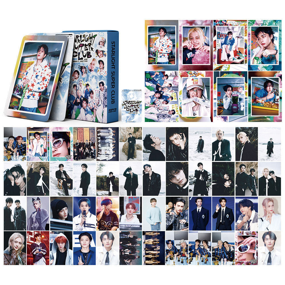 Stray Kids – lot 55 photocards « Starlight Super Club » 2026