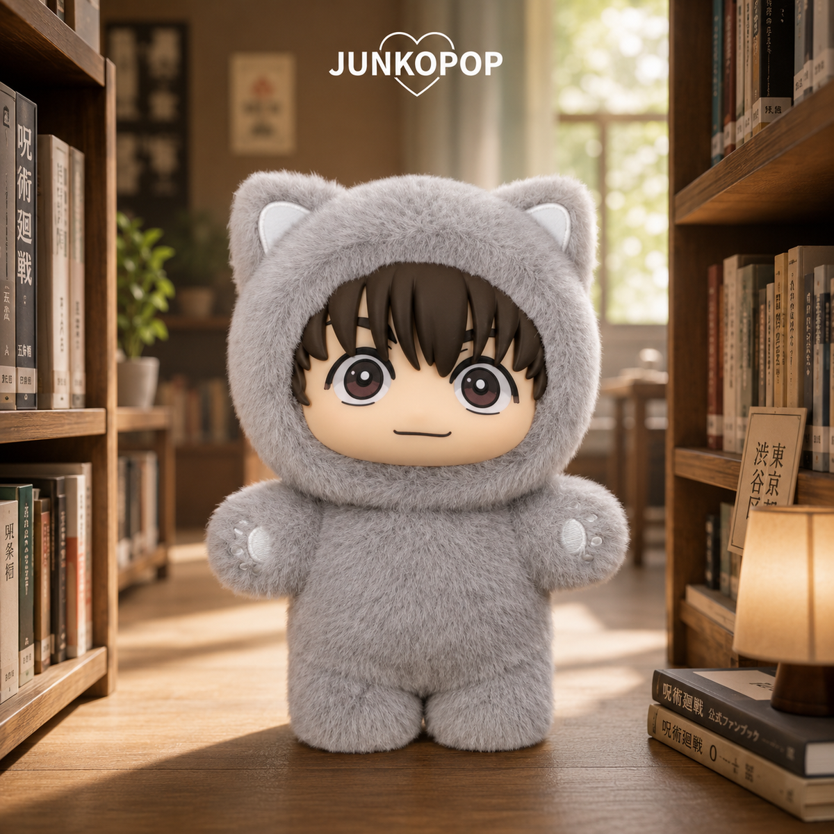 Peluche Jujutsu Kaisen x EAKI Cat Ear – Boîte Mystère Officielle JJK