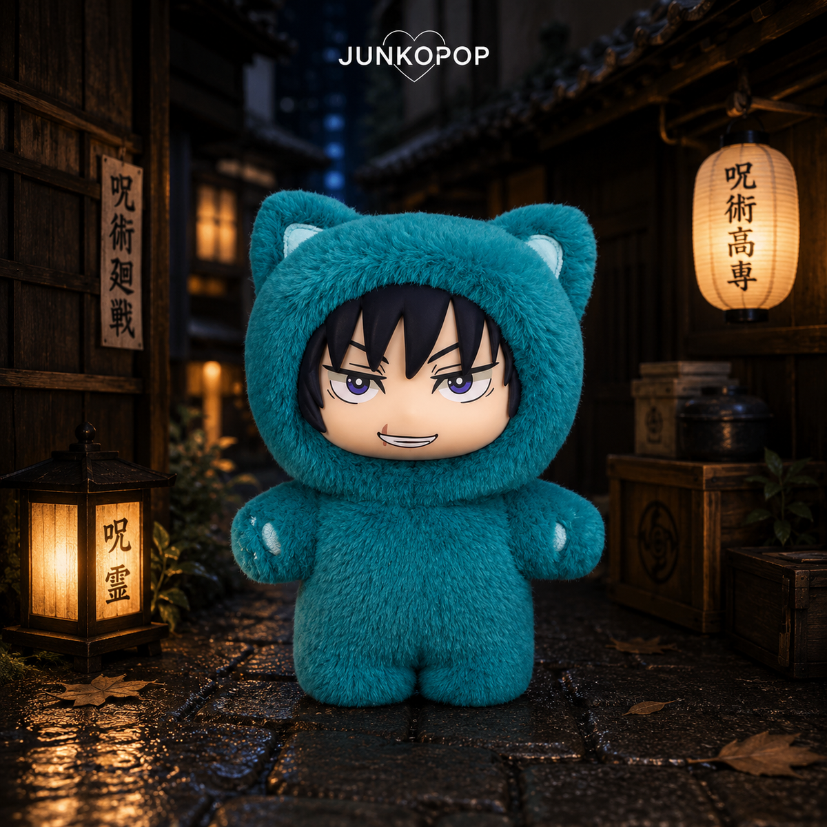 Peluche Jujutsu Kaisen x EAKI Cat Ear – Boîte Mystère Officielle JJK