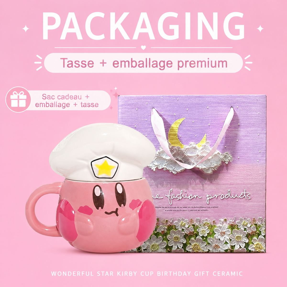 Coffret cadeau Mug Kirby – Édition Spéciale Kirby Café