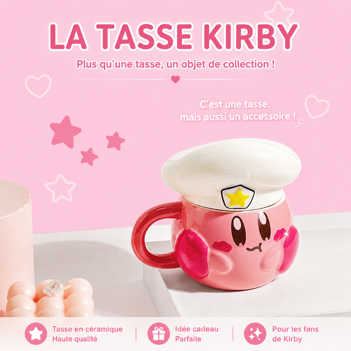 Coffret cadeau Mug Kirby – Édition Spéciale Kirby Café