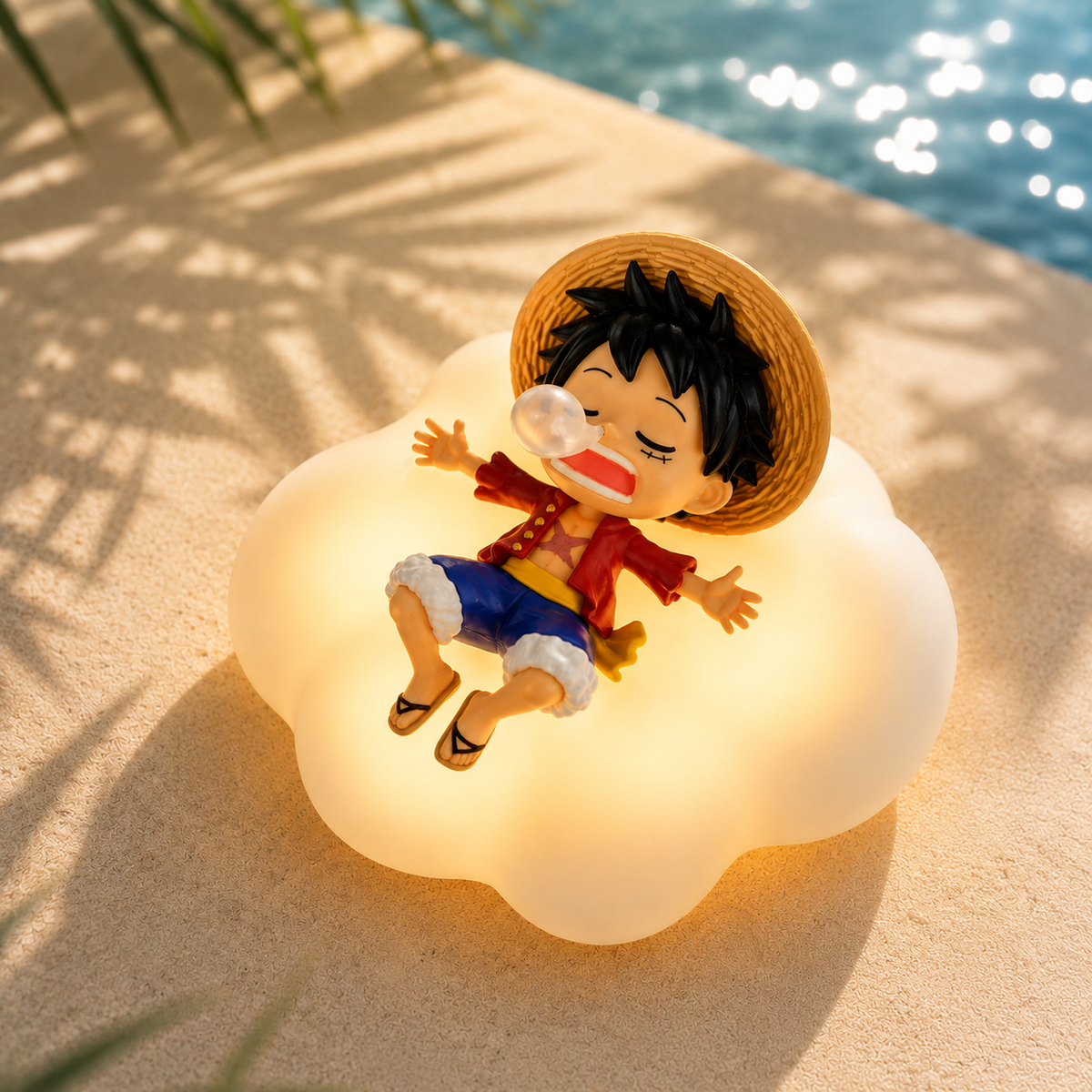 Luffy cute led lampe France 