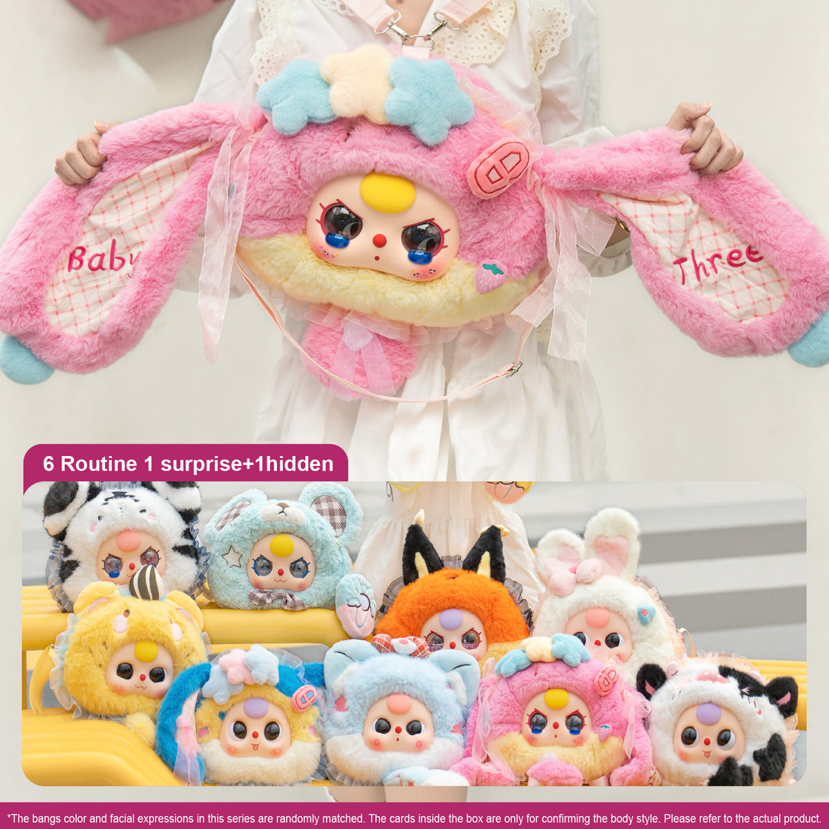Sac peluche Baby Three Fairy Tale – modèle 4