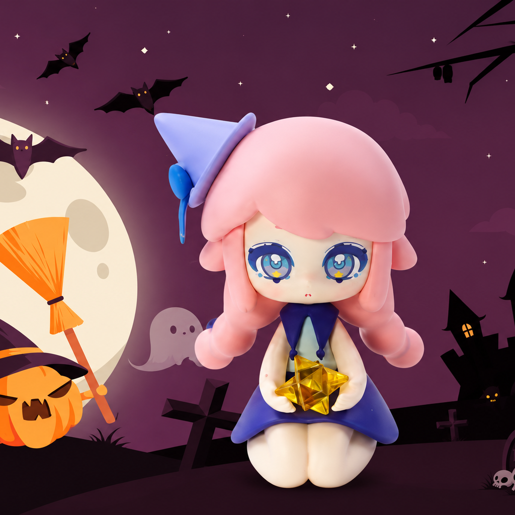 Blind box Witch Series Tea Party – détail figurine