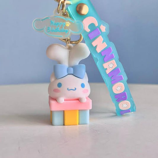 Porte-clé Sanrio Cinnamoroll Miniso – vue de face
