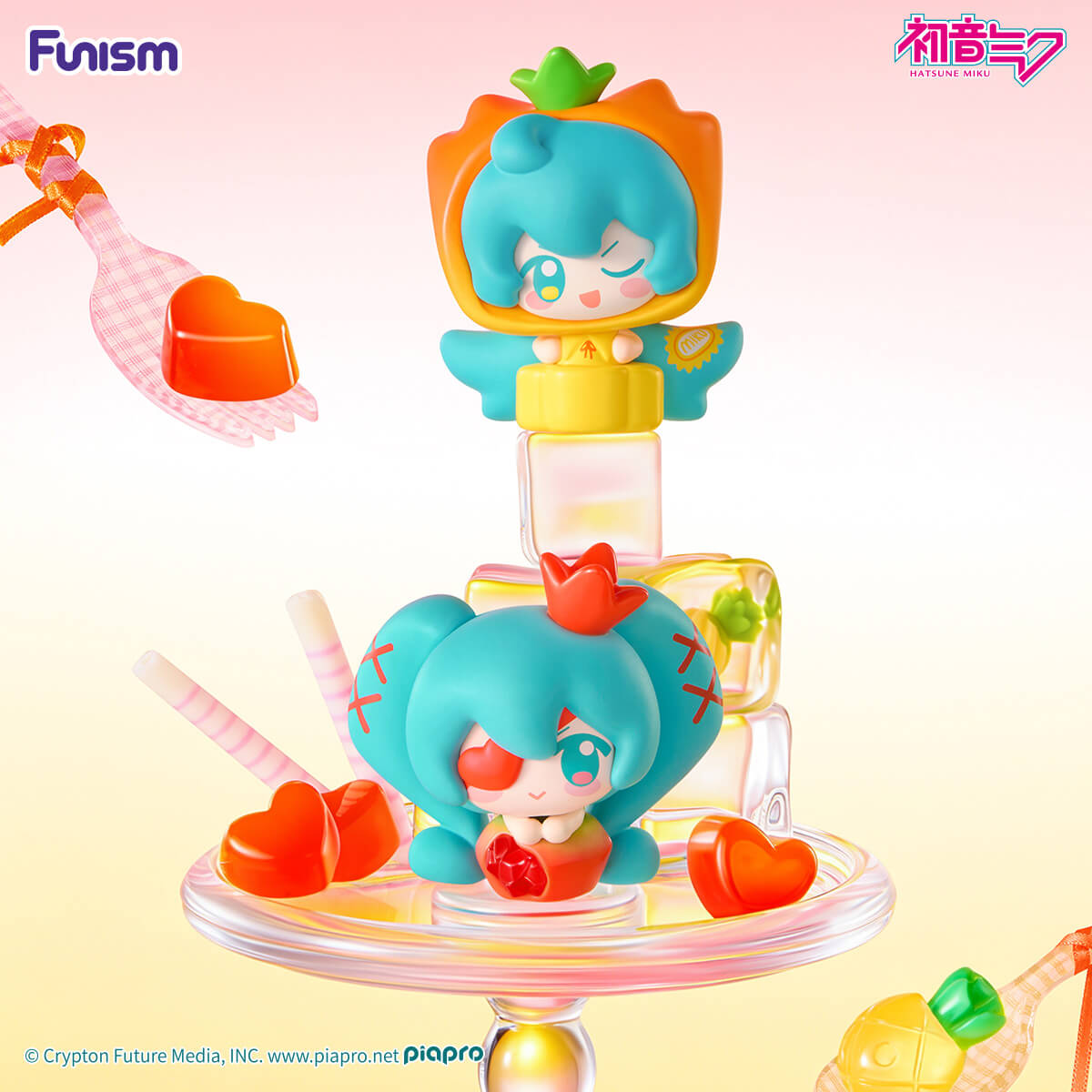 Figurine blind box Hatsune Miku Fruit Candy Q Face – personnage 2