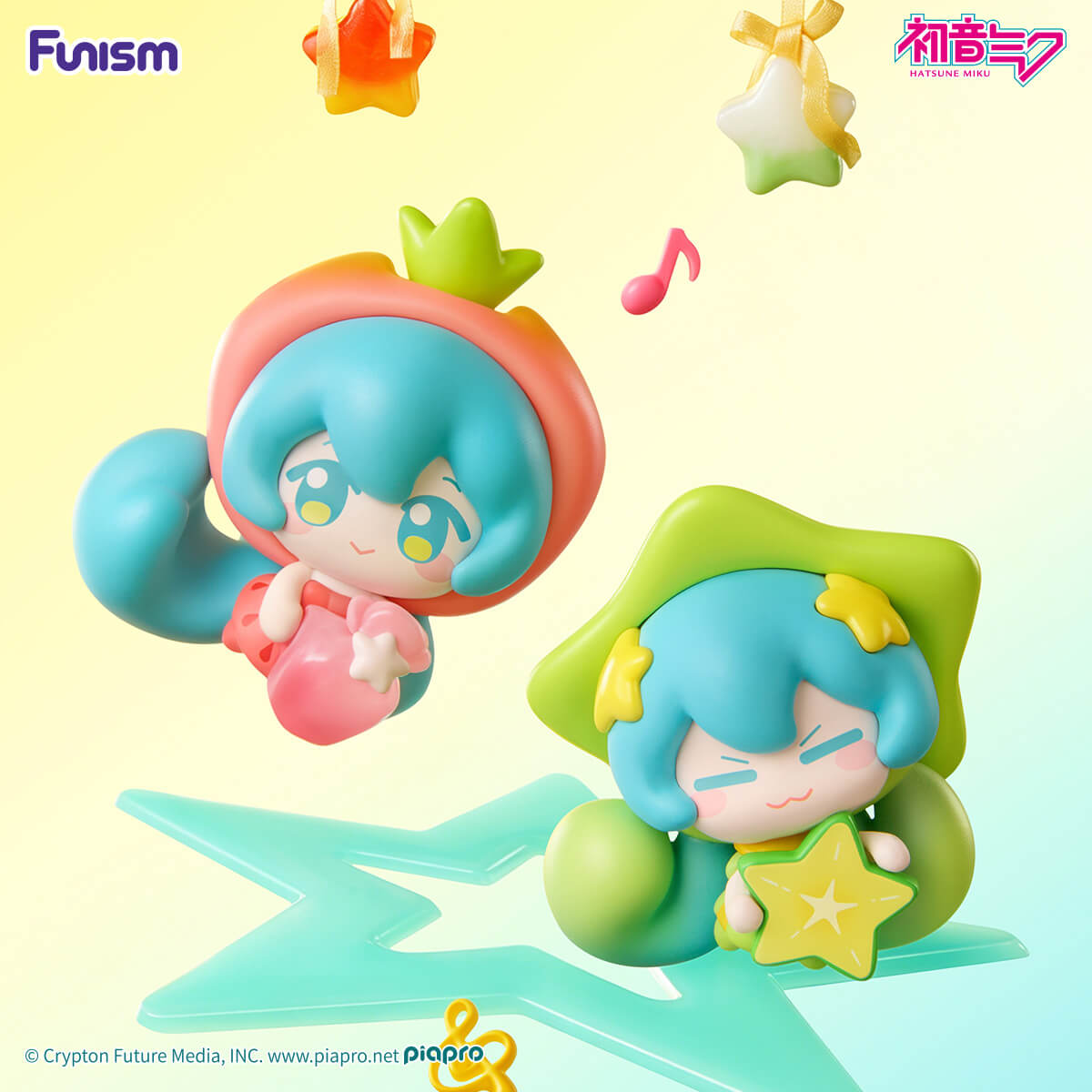 Figurine blind box Hatsune Miku Fruit Candy Q Face – personnage 5