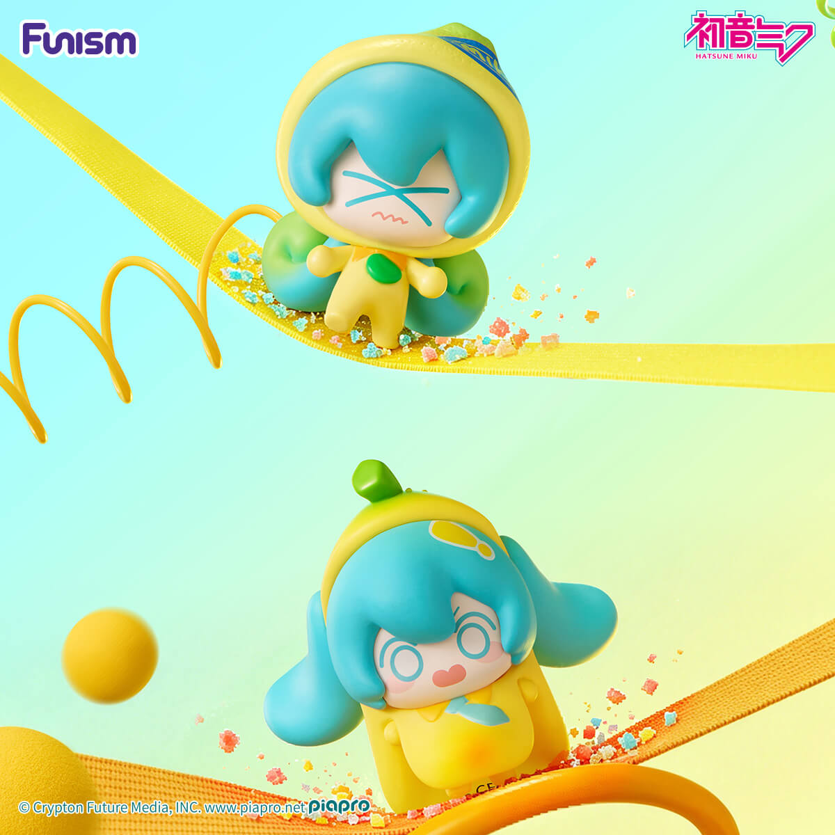 Figurine blind box Hatsune Miku Fruit Candy Q Face – personnage 7