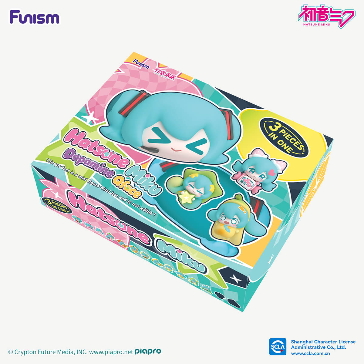 Figurine blind box Hatsune Miku Fruit Candy Q Face – packaging
