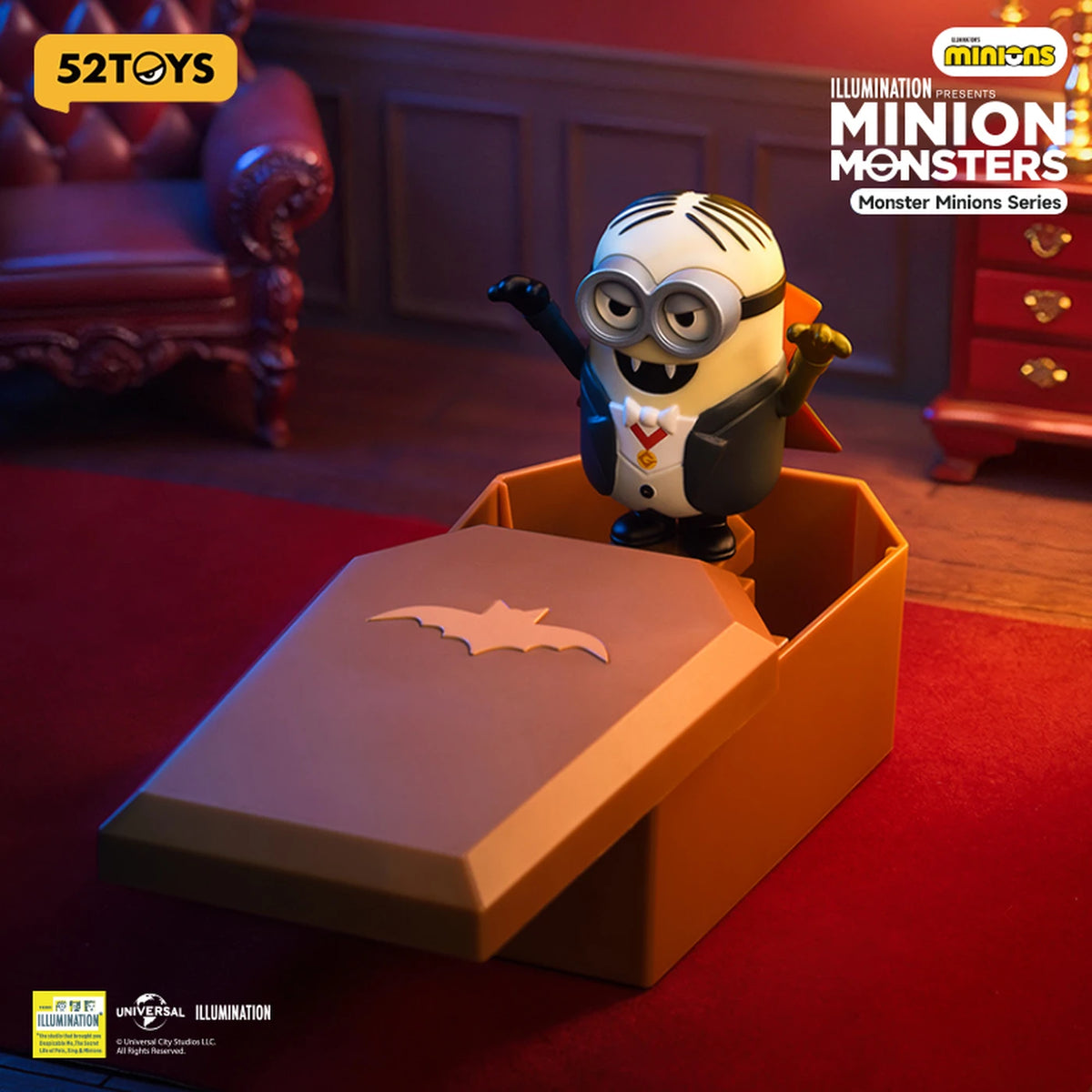 Blind box 52 Toys Minions Monsters Halloween - photo 1