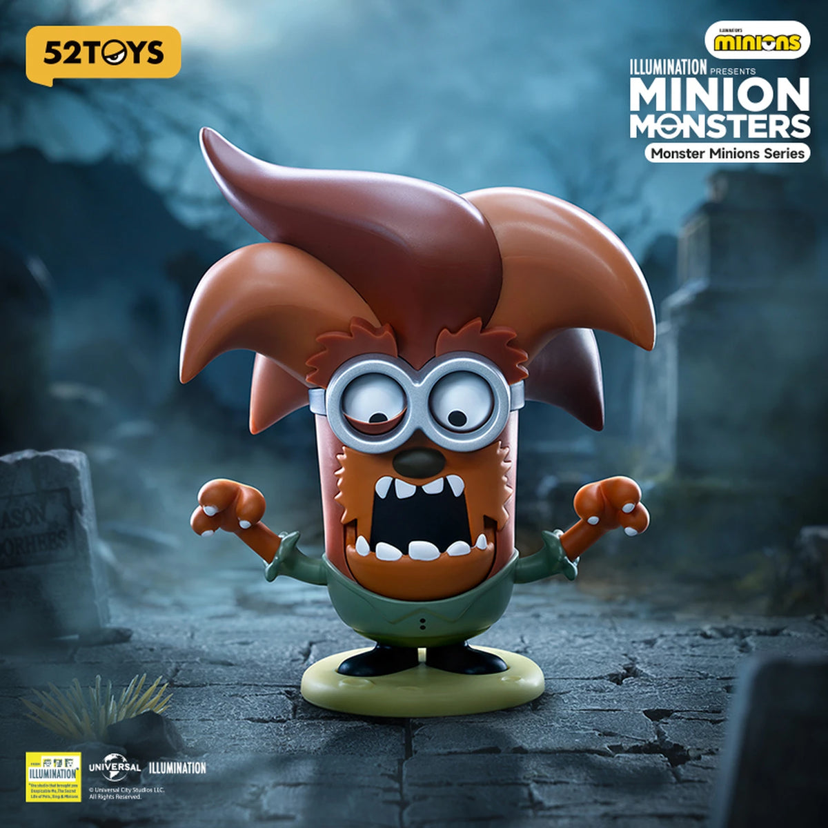 Blind box 52 Toys Minions Monsters Halloween - photo 3
