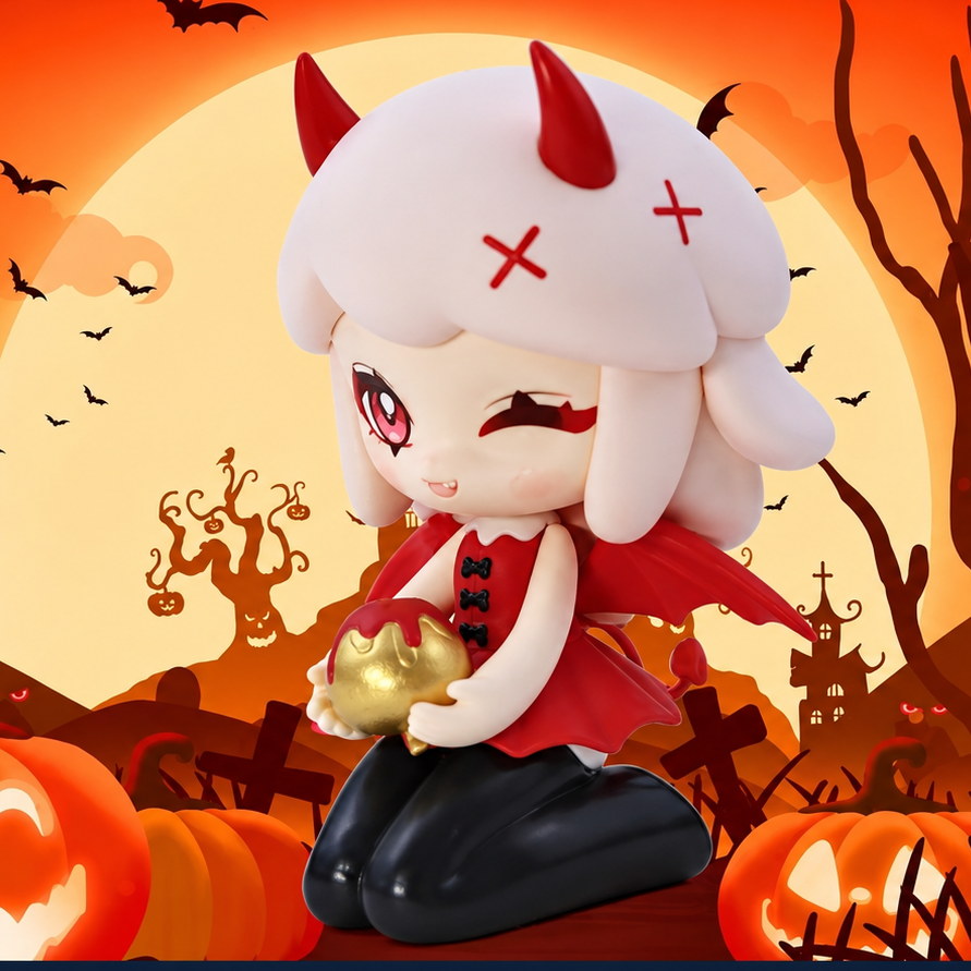 Blind box Witch Series Tea Party – visuel collection sorcières